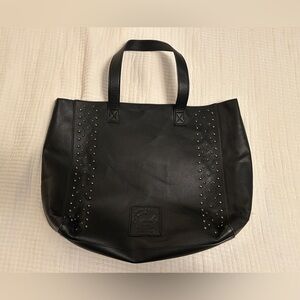 Superdry Elaina Black Studded Tote Bag